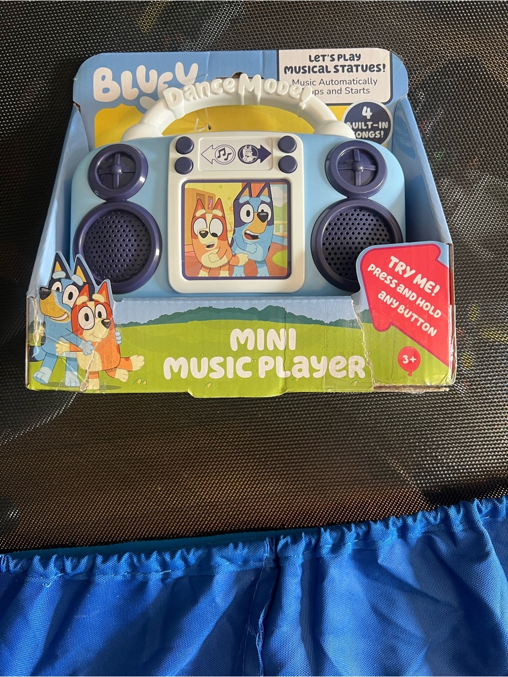 Dance Mode Mini Music Player - Light Blue Kids Toy